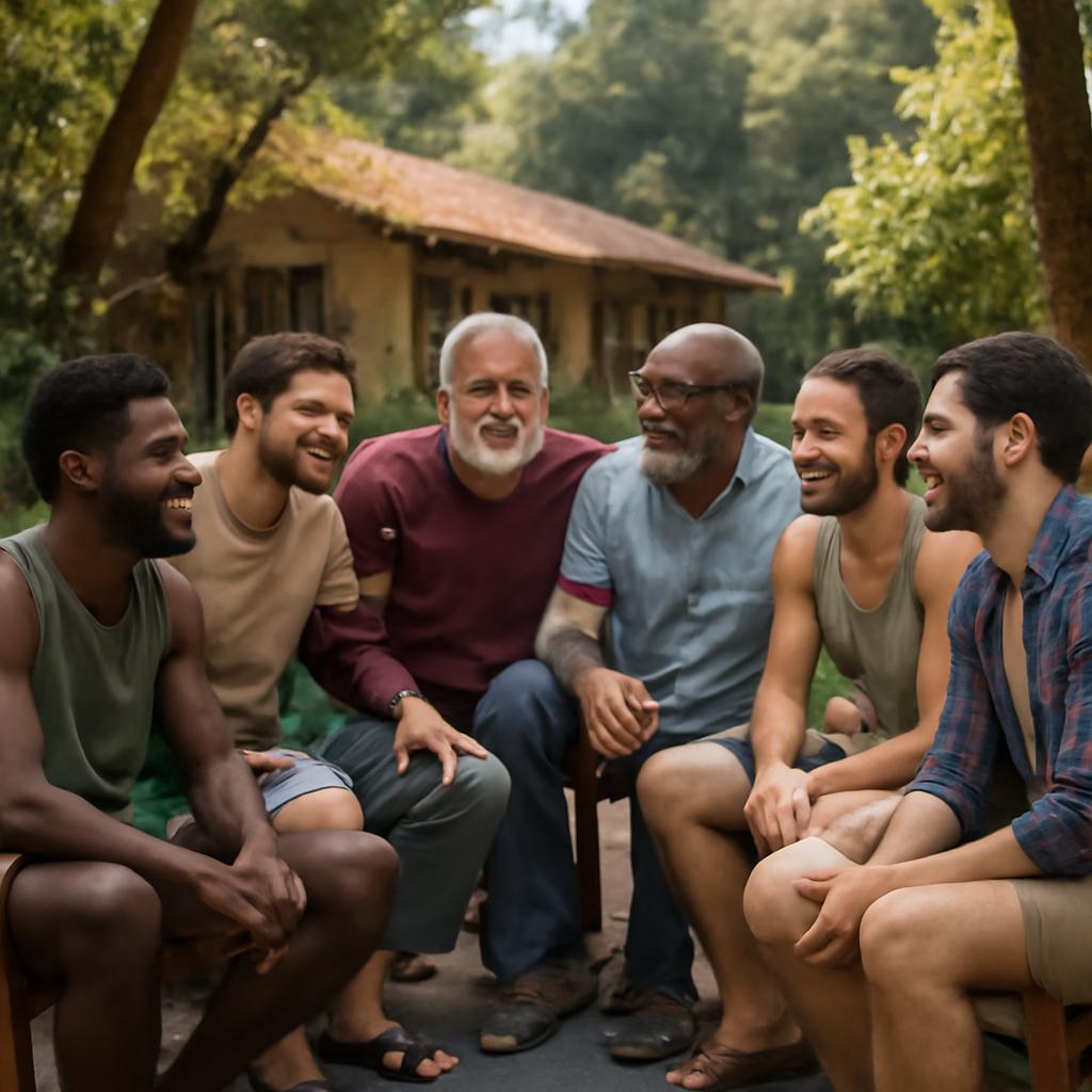 grupo para socializar em retiros espirituais