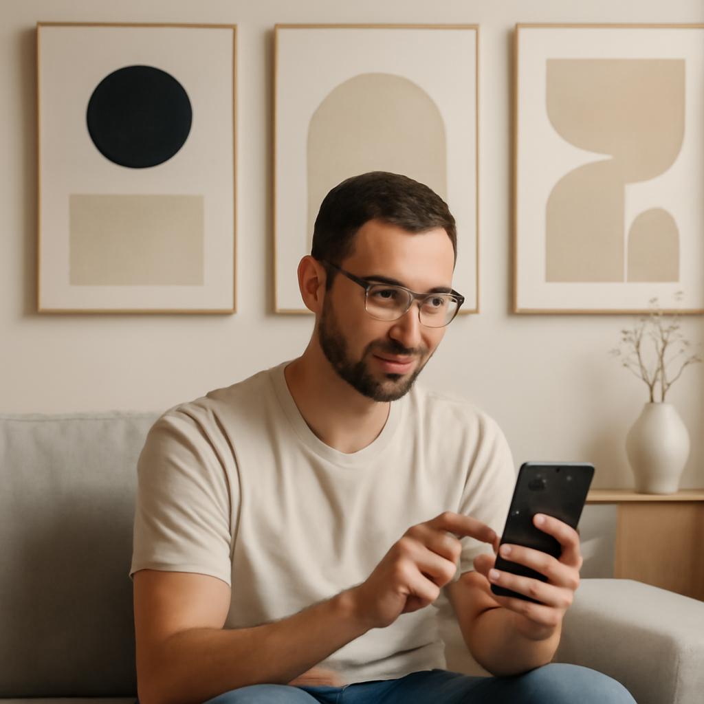 apps para socializar apreciadores de arte minimalista