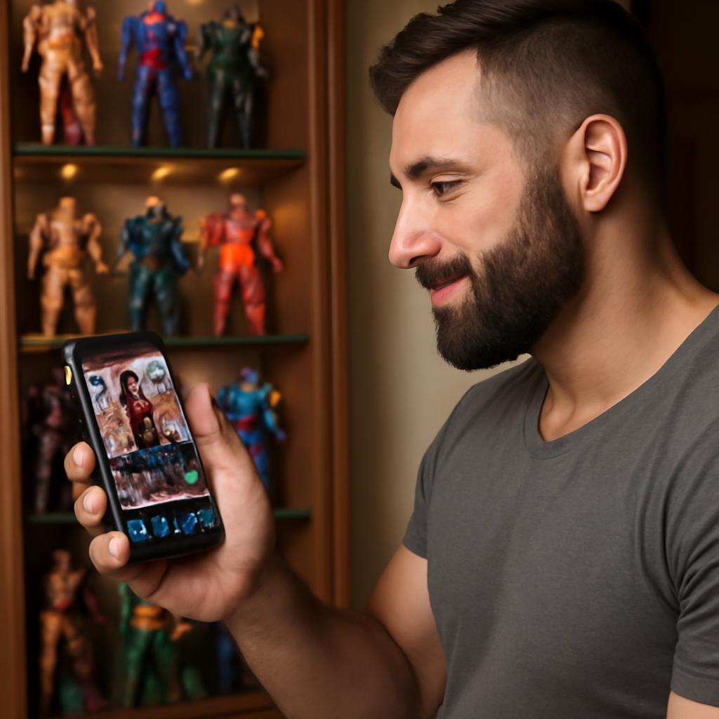 apps para unir colecionadores de action figures