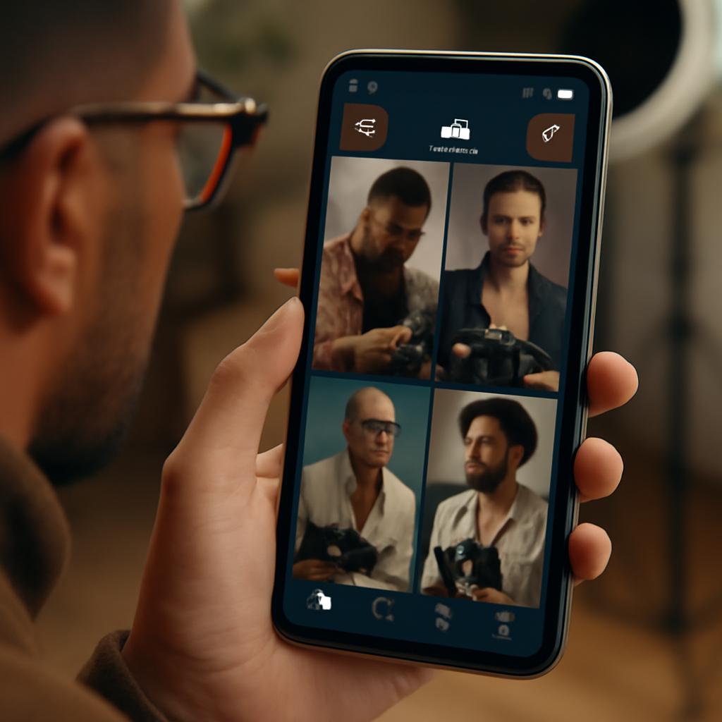 Aplicativo para socialização entre fotógrafos de moda