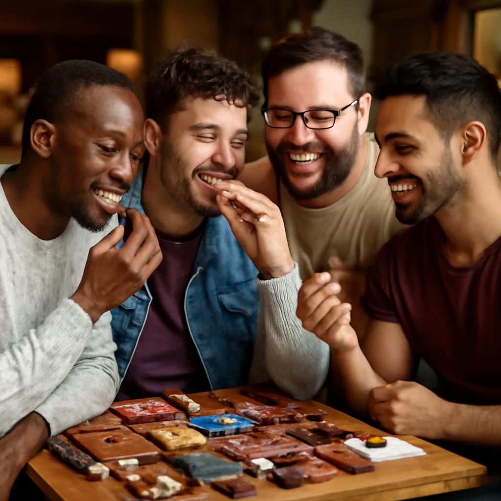 grupo para socializar apreciadores de chocolate internacional