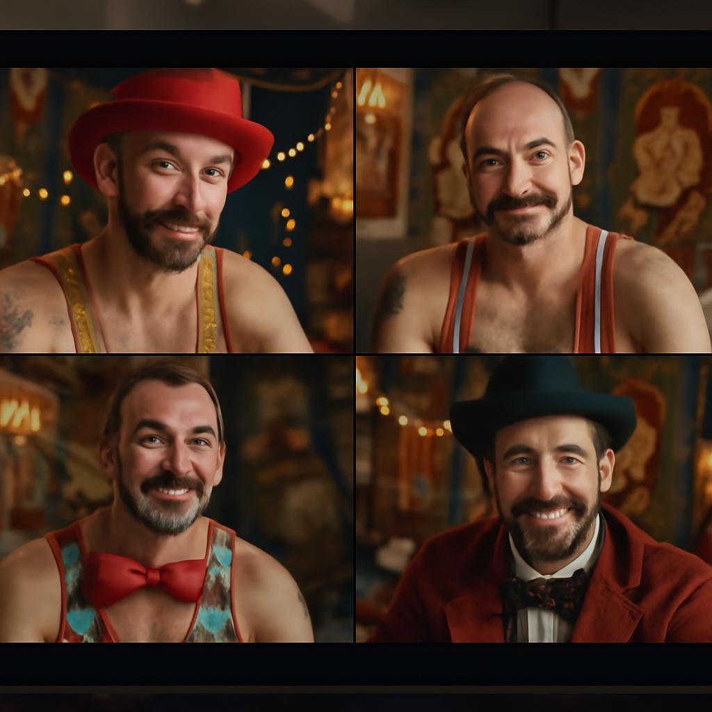 grupo virtual para amantes de circo