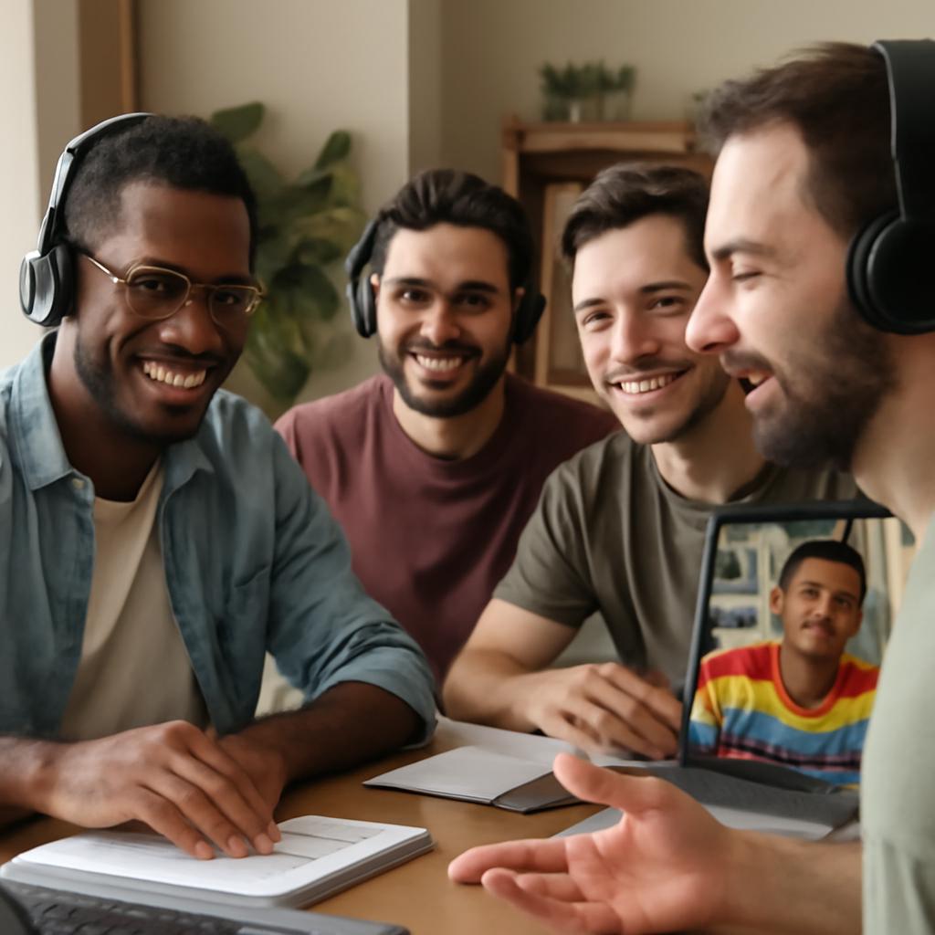 grupos para praticar inglês online
