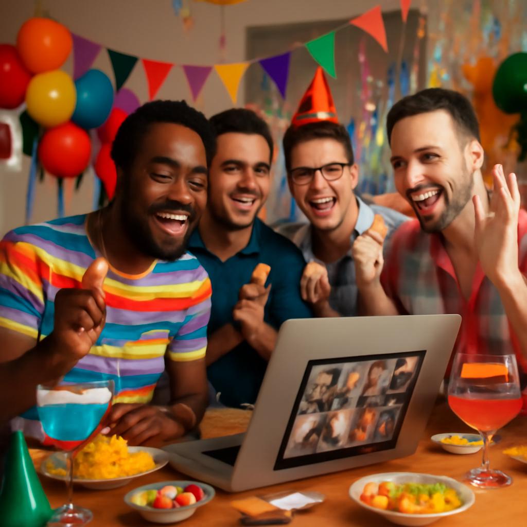 ideias para festas online interativas