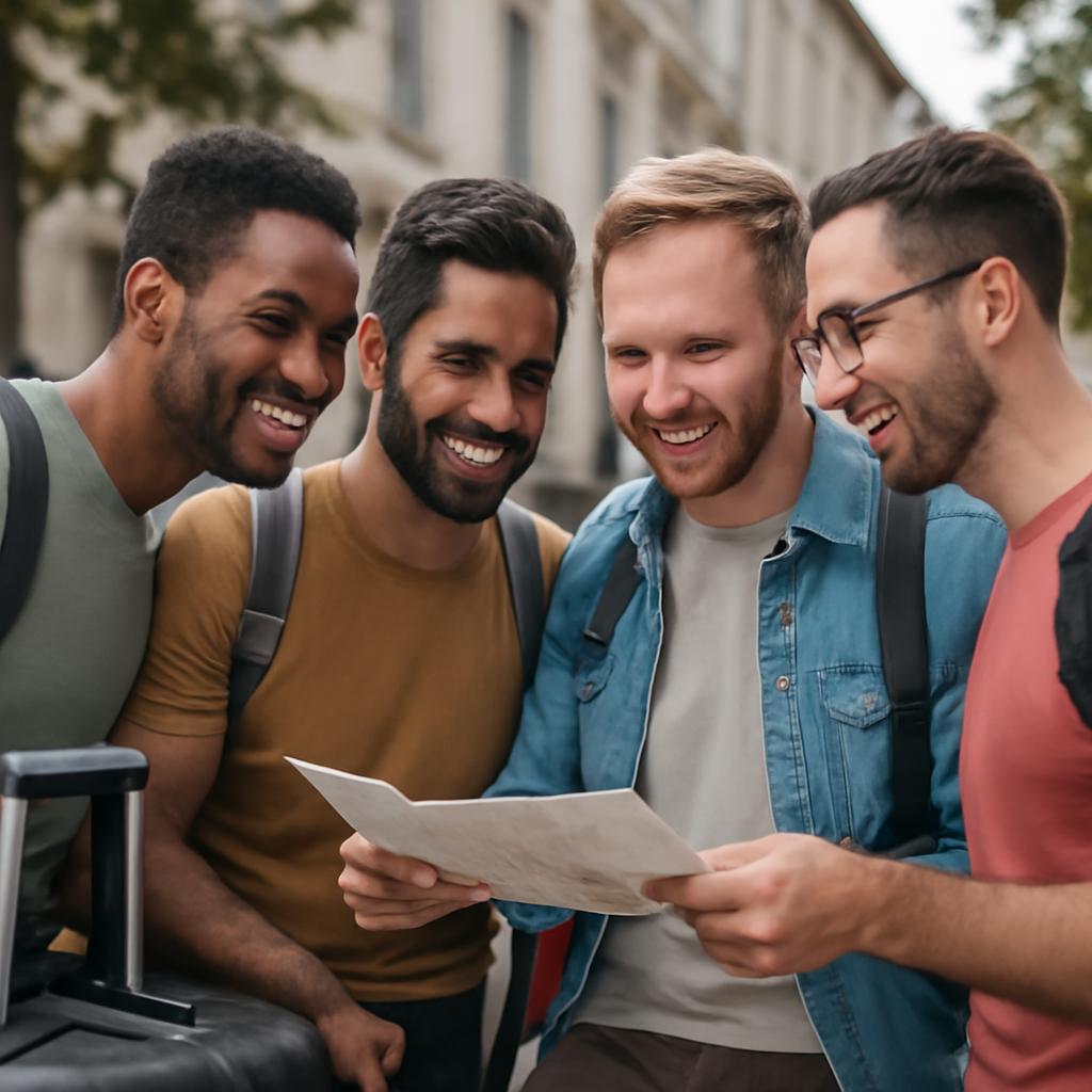 encontrar amizades para viagens em grupo