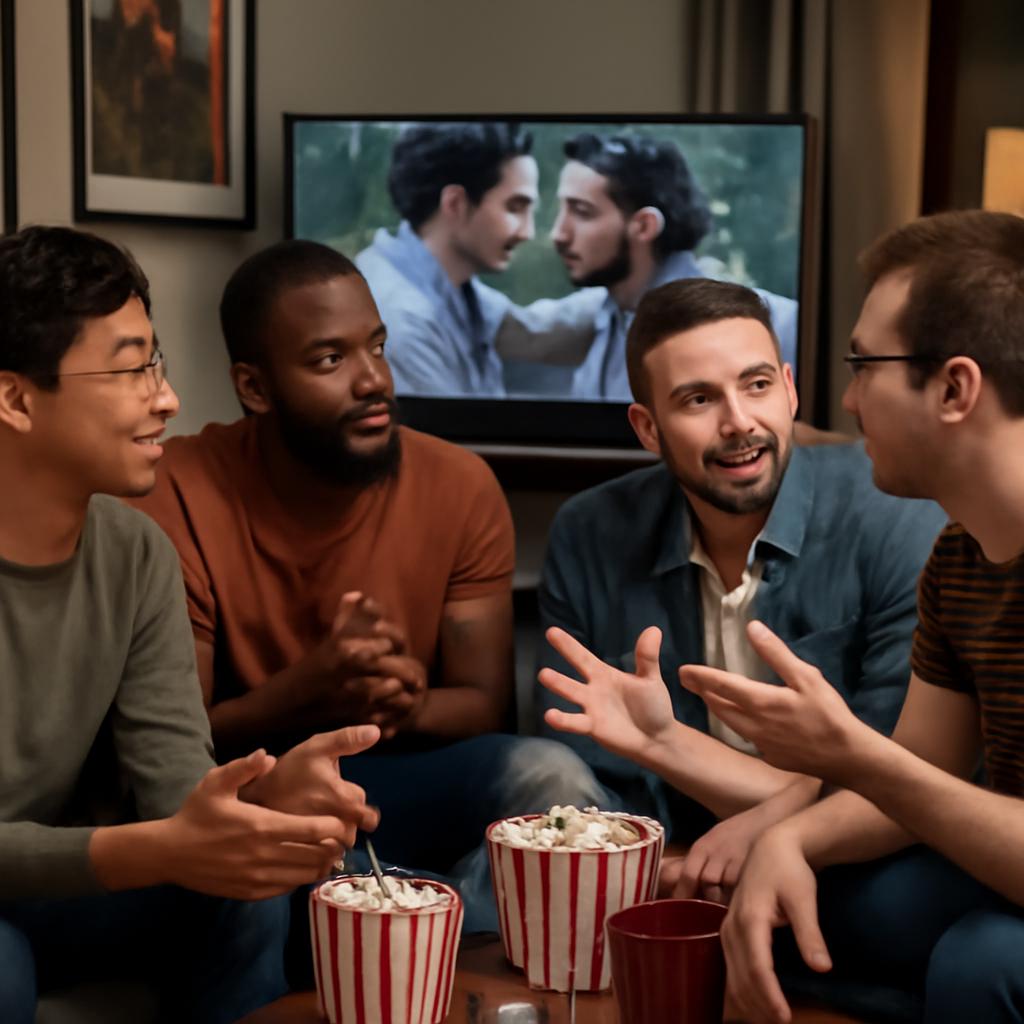 grupos de debater filmes recém-lançados