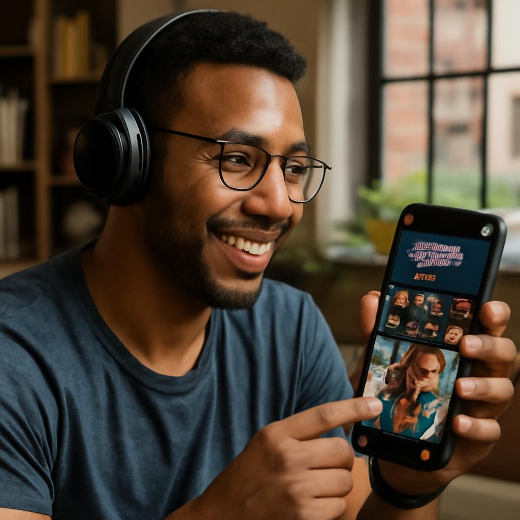 app para socializar amantes de trilha sonora de filmes