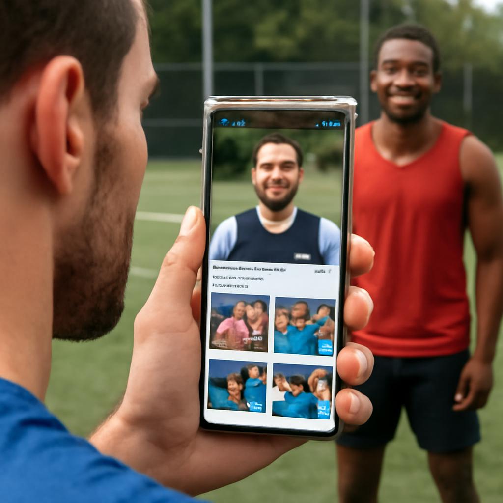 aplicativo para encontros de esportes coletivos