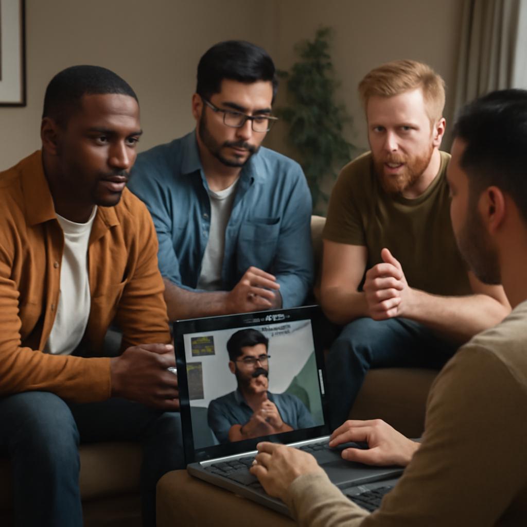 como criar grupo de apoio emocional online