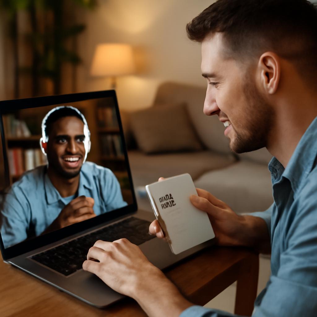 amigos virtuais para praticar idiomas