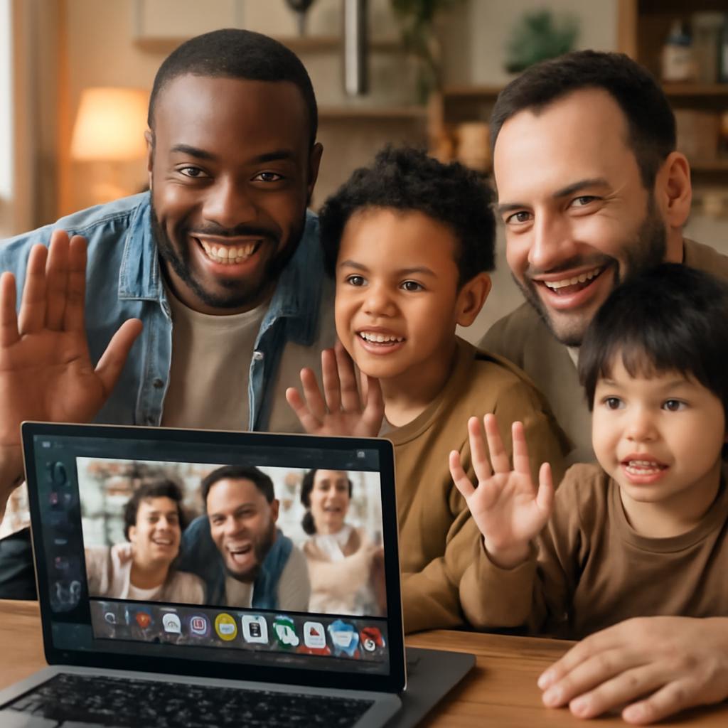 plataforma para troca de experiências familiares