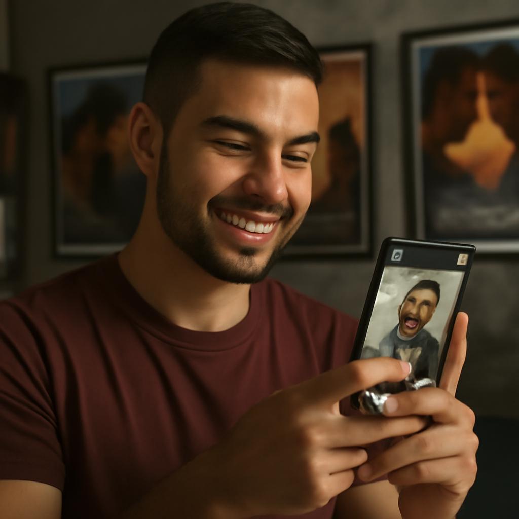 app para socializar amantes de cinema independente