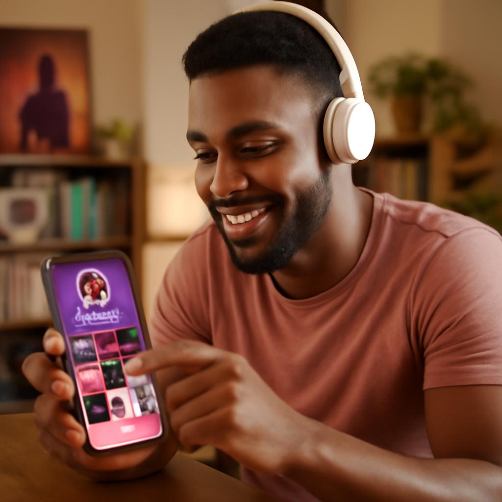 aplicativo para compartilhar interesses musicais