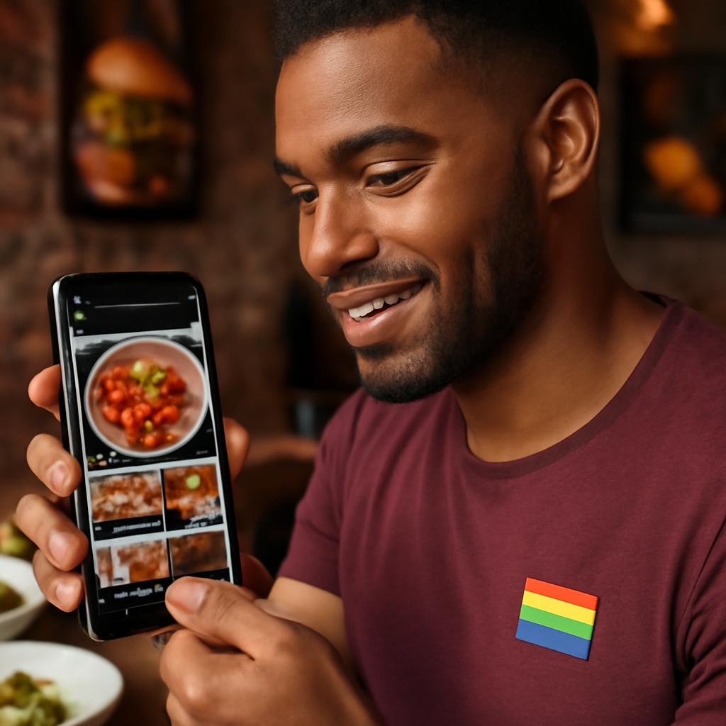 aplicativo para fãs de gastronomia