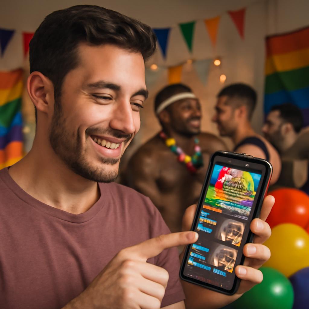 aplicativo para festas temáticas colaborativas