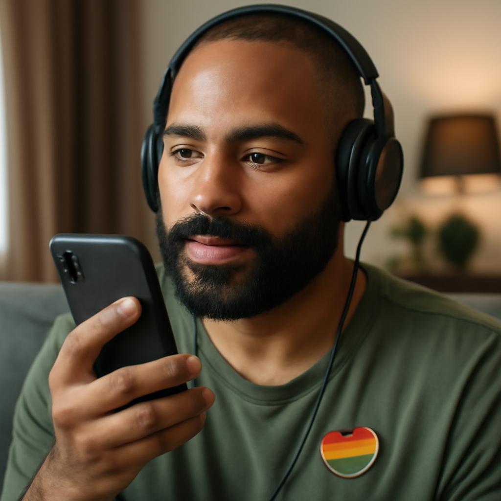 aplicativo de conversa por voz com segurança