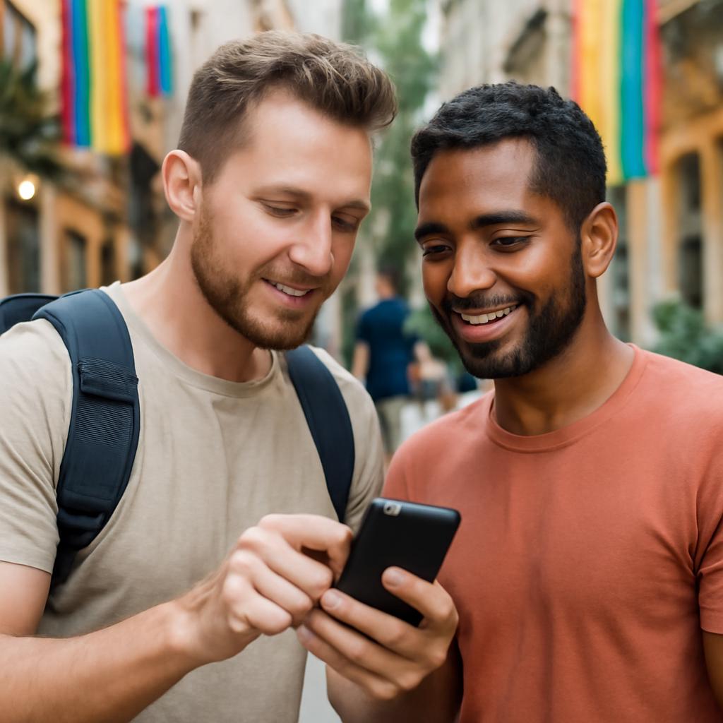 aplicativo para turistas conhecerem moradores locais