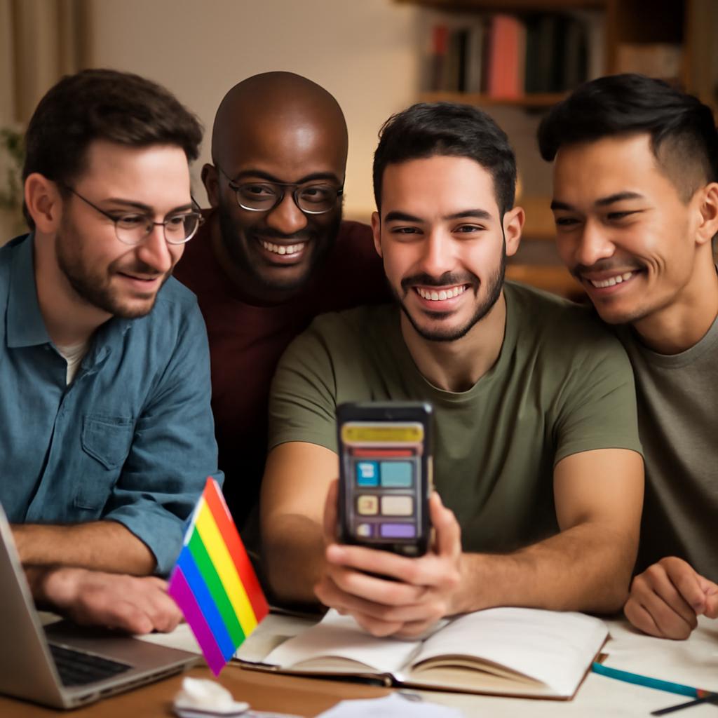 aplicativo para grupos de estudo internacional