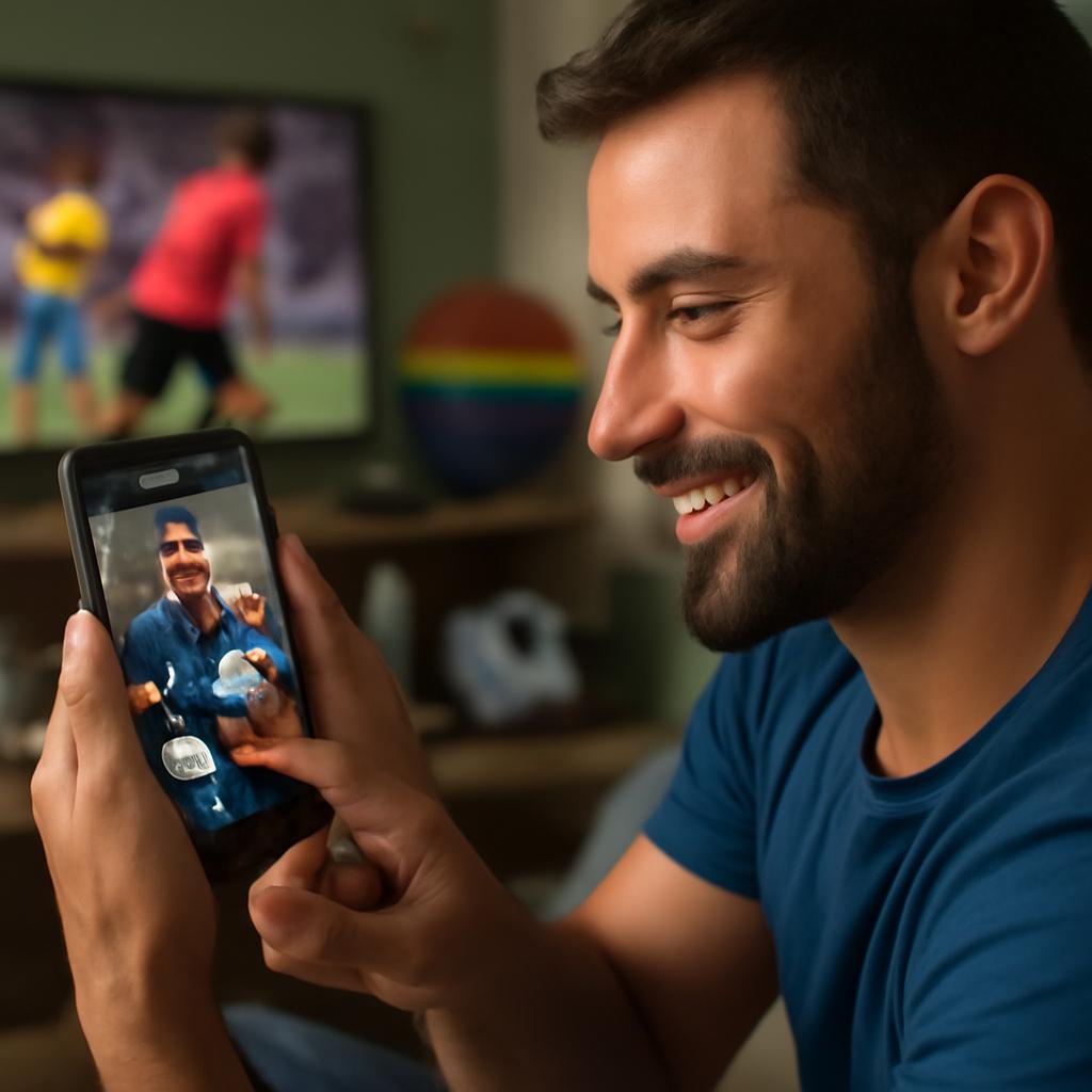 aplicativo para encontros entre fãs de esportes
