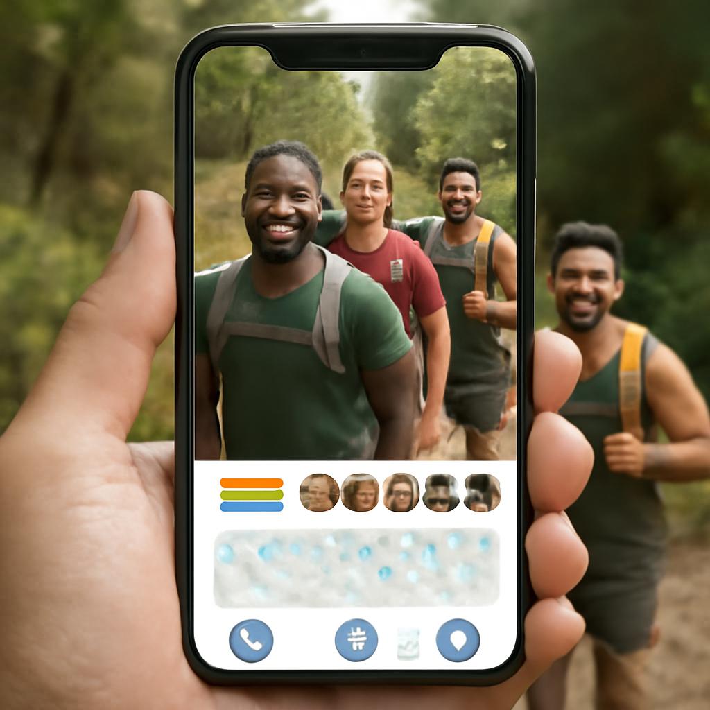 aplicativo para grupos de trilhas ecológicas
