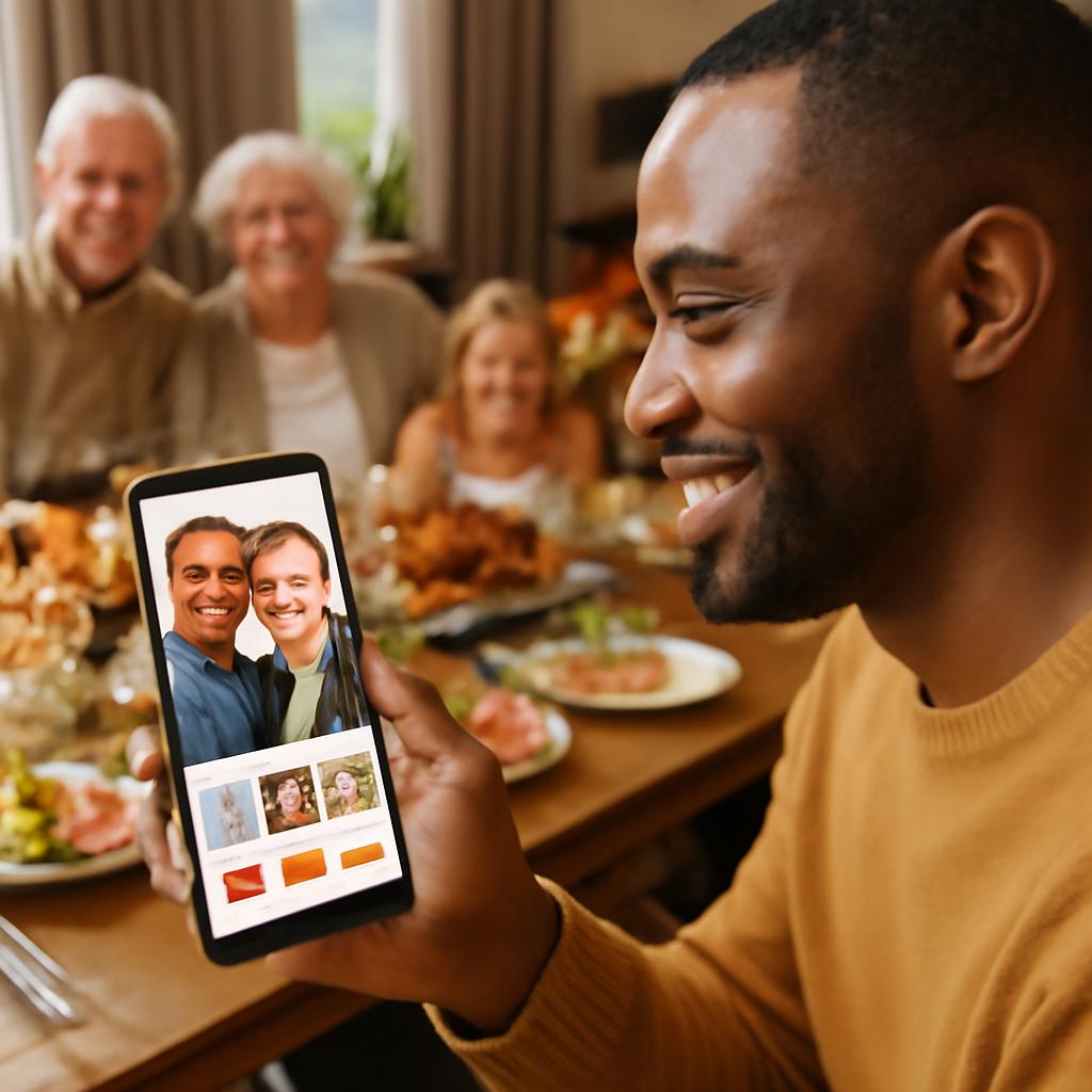 aplicativo para encontros familiares intergeracionais
