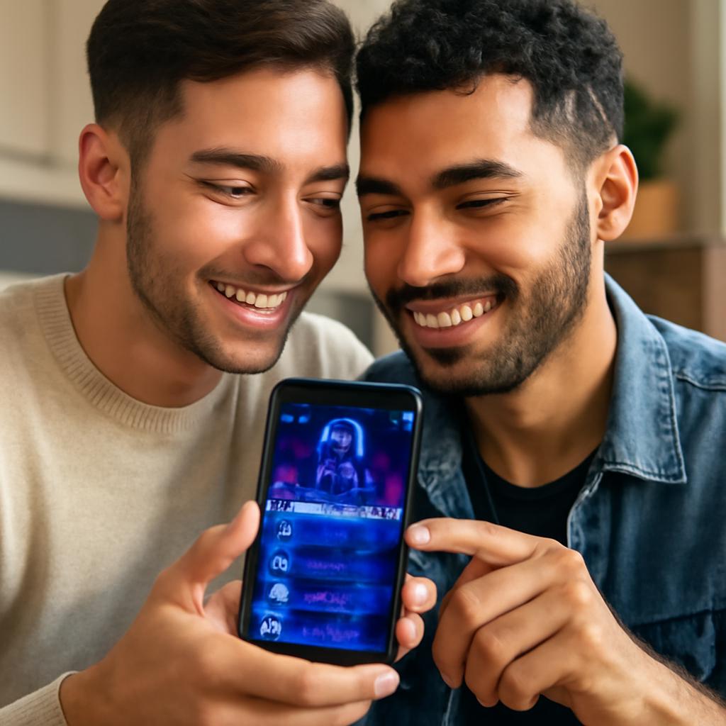 aplicativo para amantes de música eletrônica em conjunto