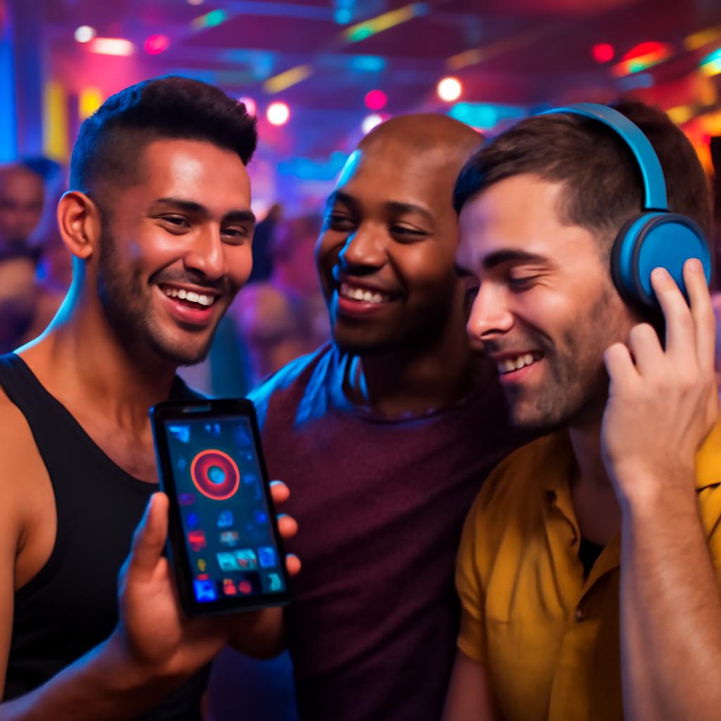 aplicativo para socialização musical em festas