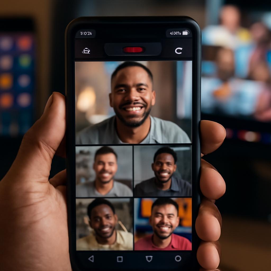 aplicativo para socialização em plataformas audiovisuais