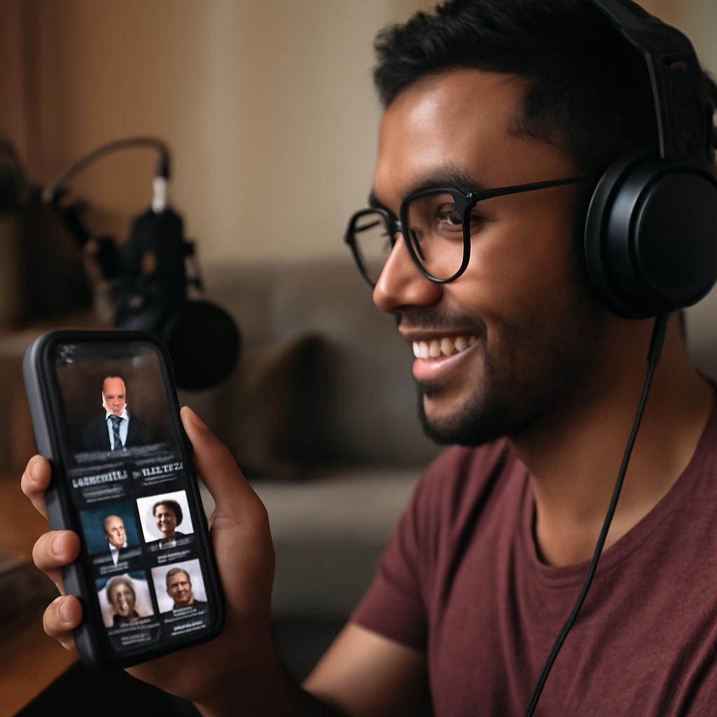 aplicativo para socializacao baseada em podcasts