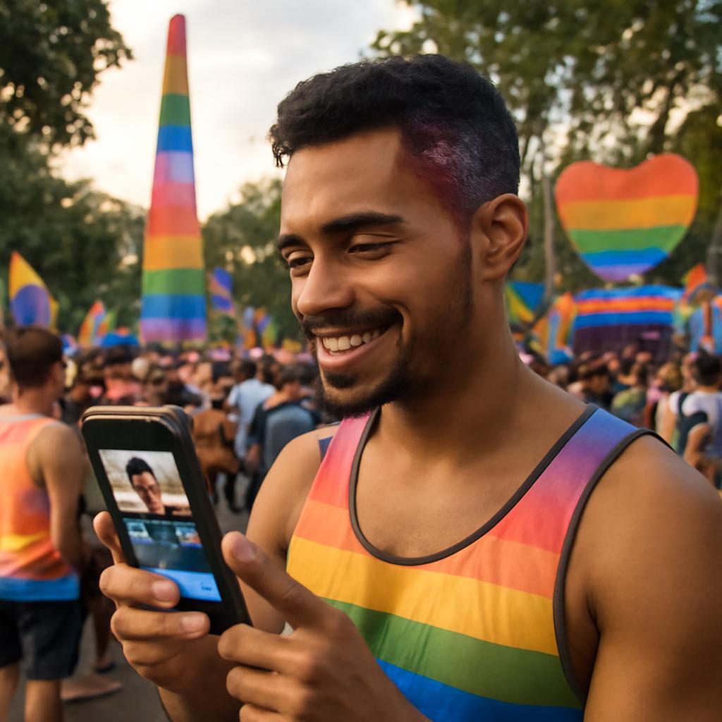 aplicativo para socializar em festivais de arte pública