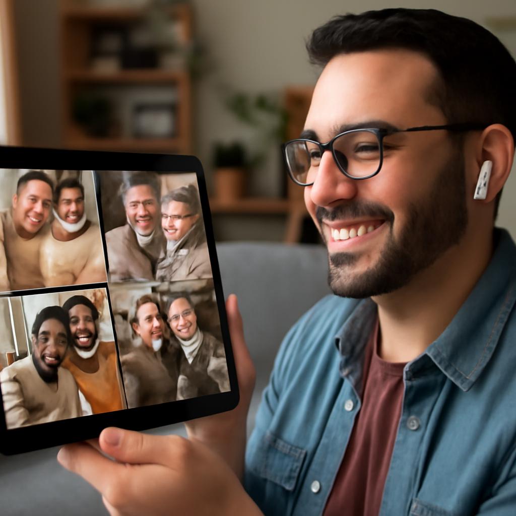 aplicativo para reuniões familiares virtuais