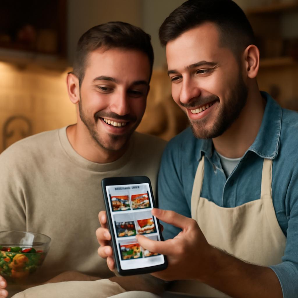 aplicativo para troca de receitas de família