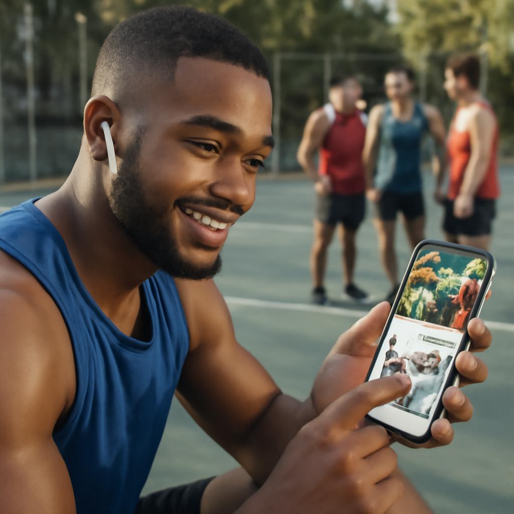 aplicativo para praticar esportes em grupo seguro