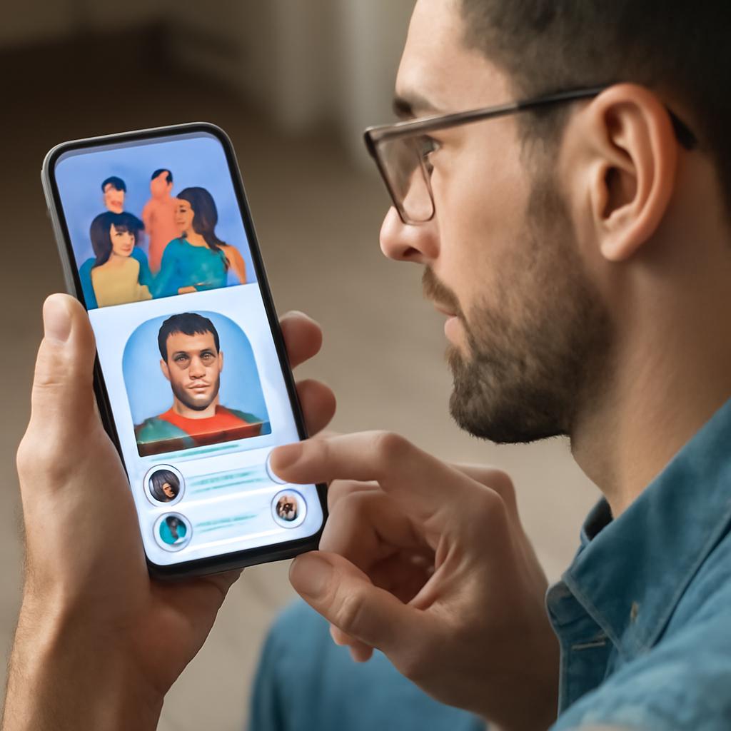 aplicativo para amizade com moderador humano