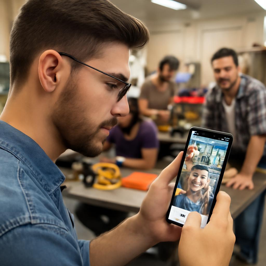 aplicativo para socializar em cursos técnicos