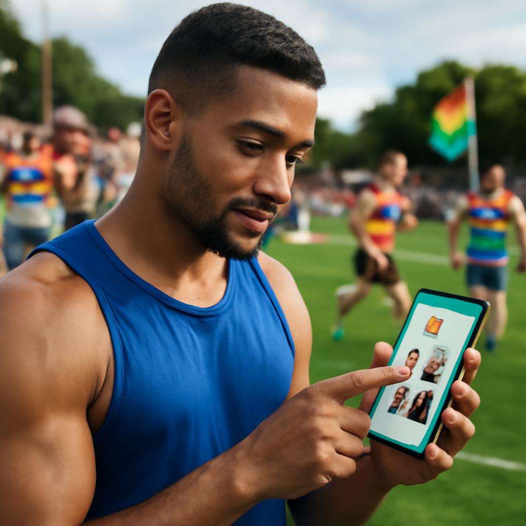aplicativo para socialização em eventos esportivos