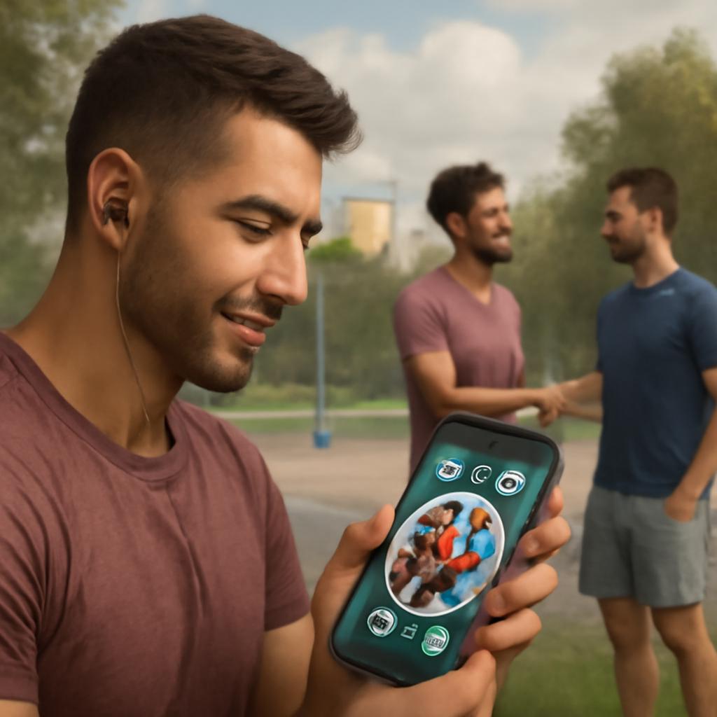aplicativo para amizade por afinidade esportiva