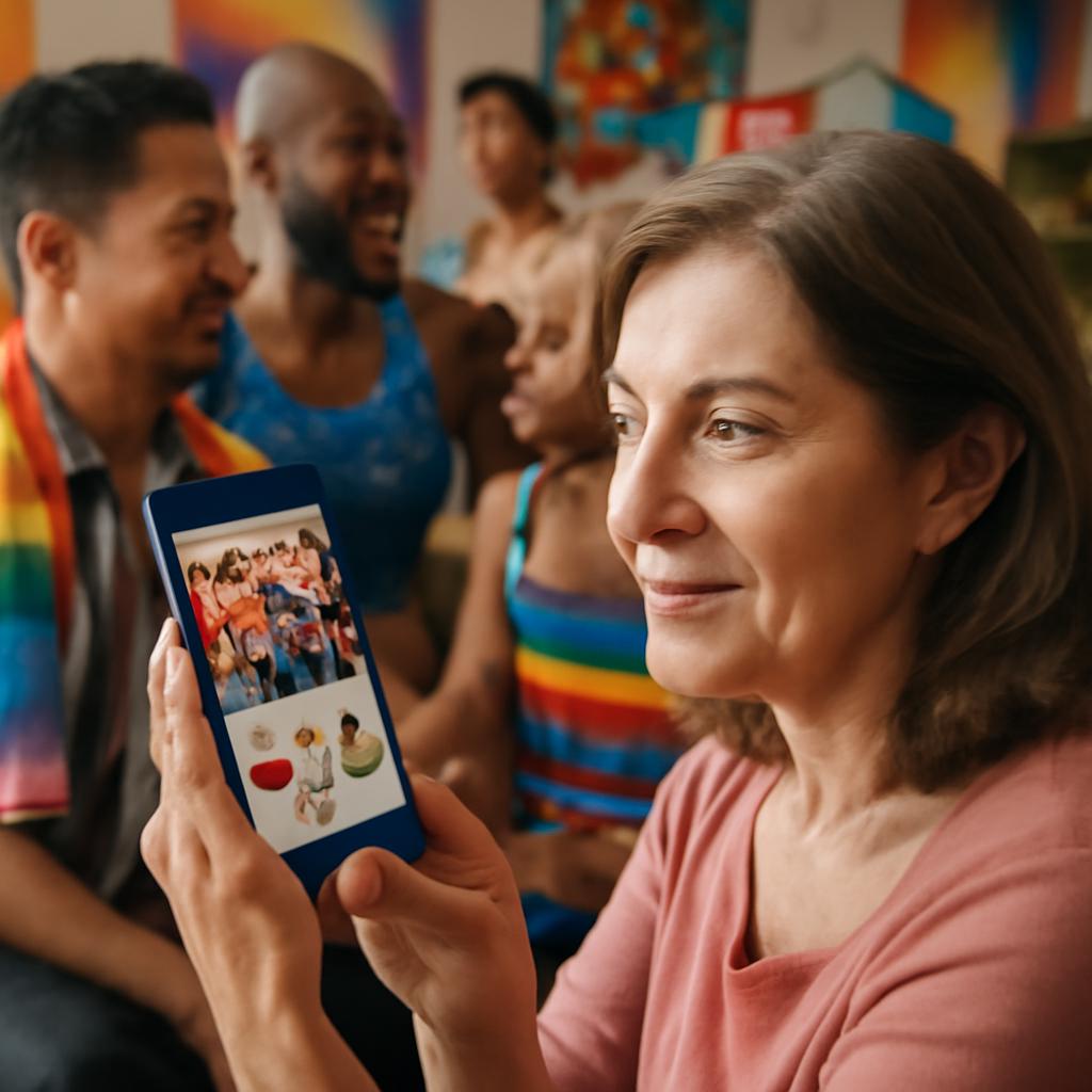 aplicativo para mães em grupos culturais