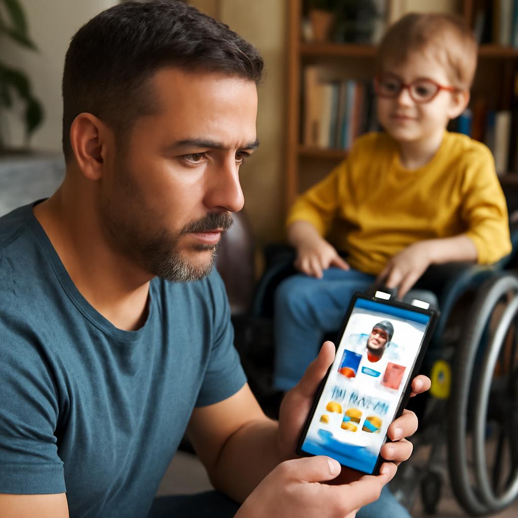 aplicativo para pais de crianças com deficiência