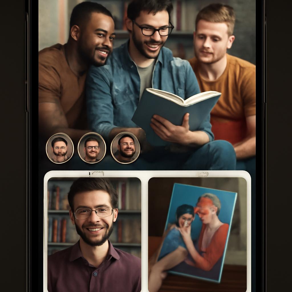 aplicativo para grupos de literatura contemporânea