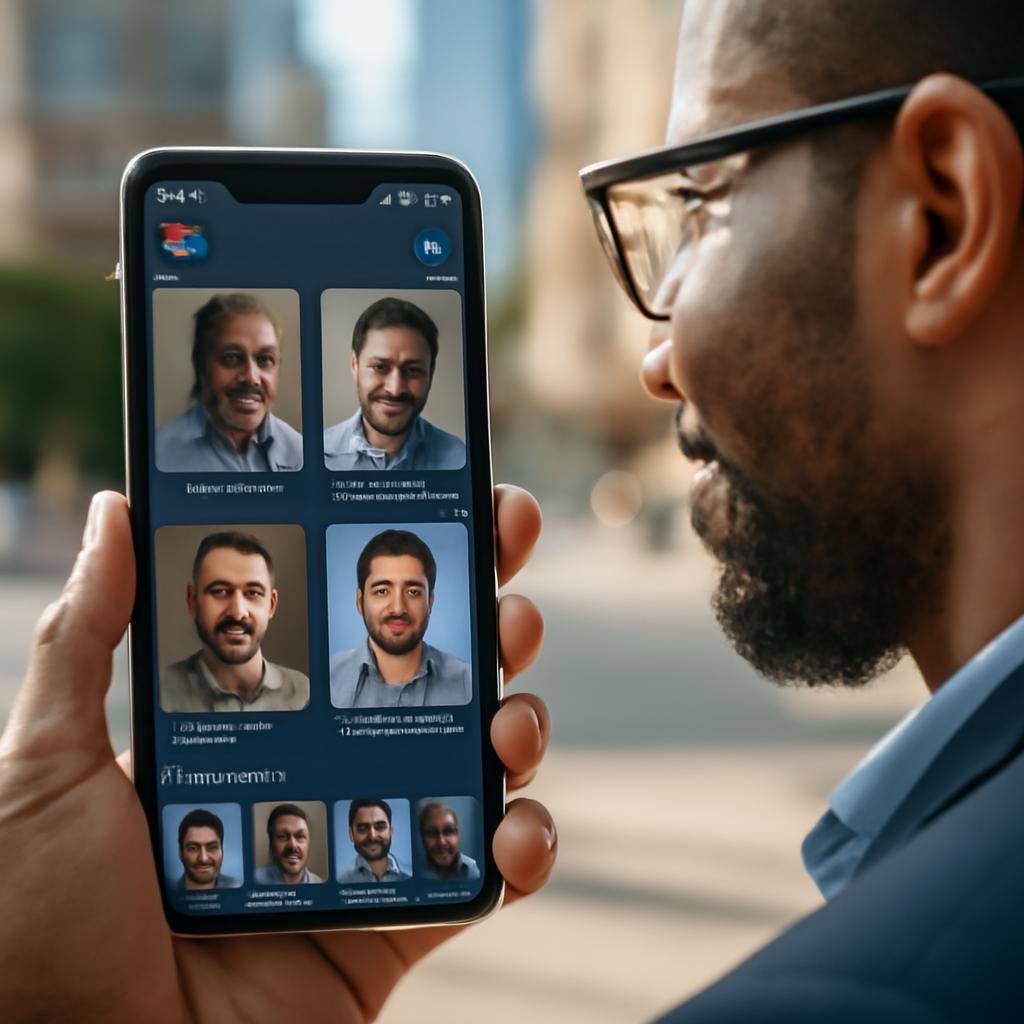 aplicativo para networking internacional de profissionais