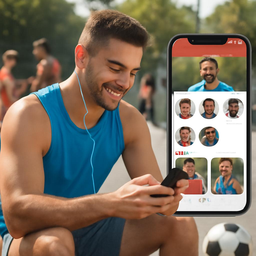 aplicativo para socializar esportistas amadores