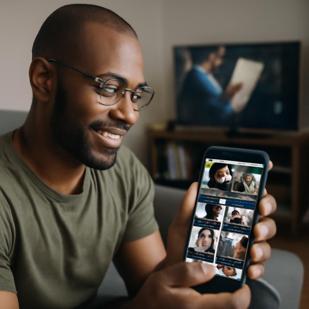 aplicativo para socializar amantes de documentários