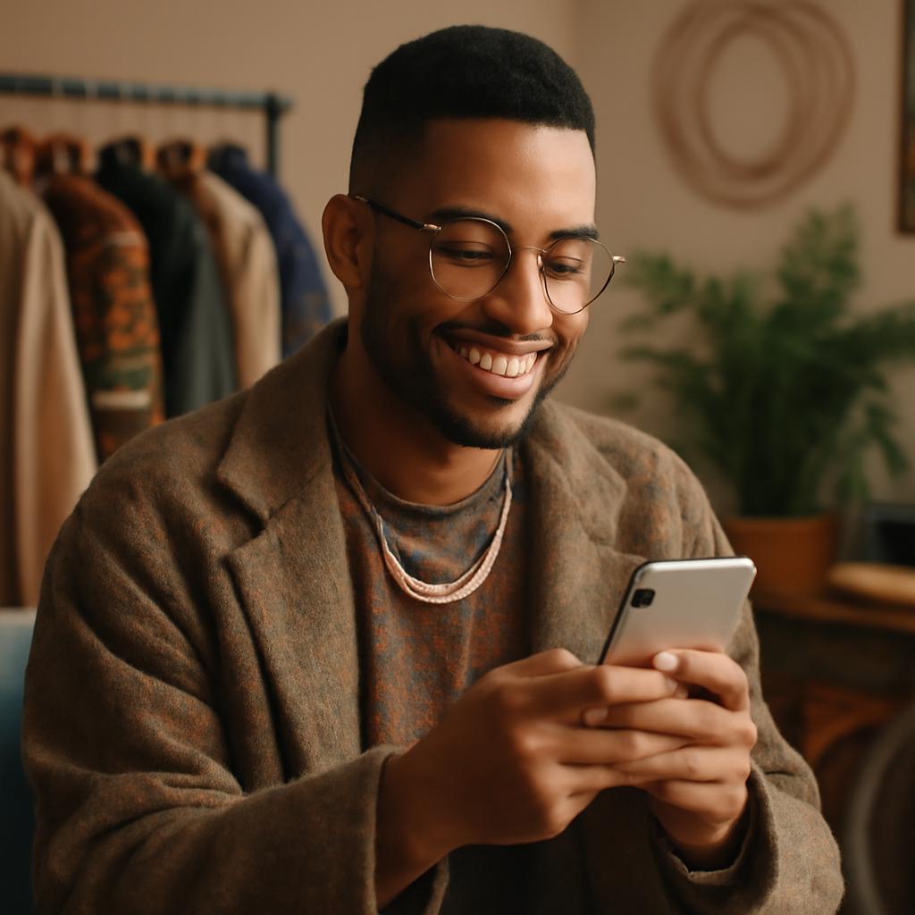 aplicativo para socializar amantes de moda circular
