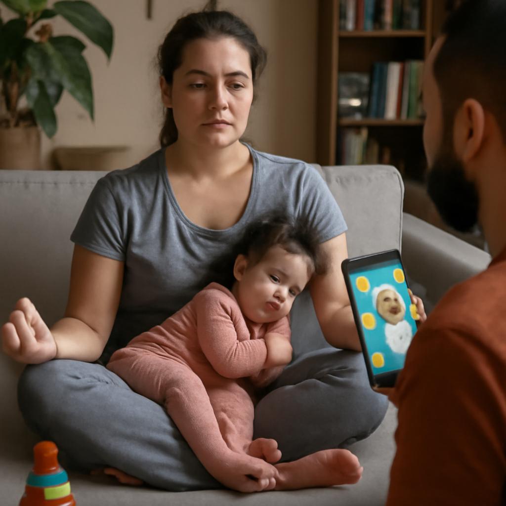 aplicativo para mãe solo em mindfulness