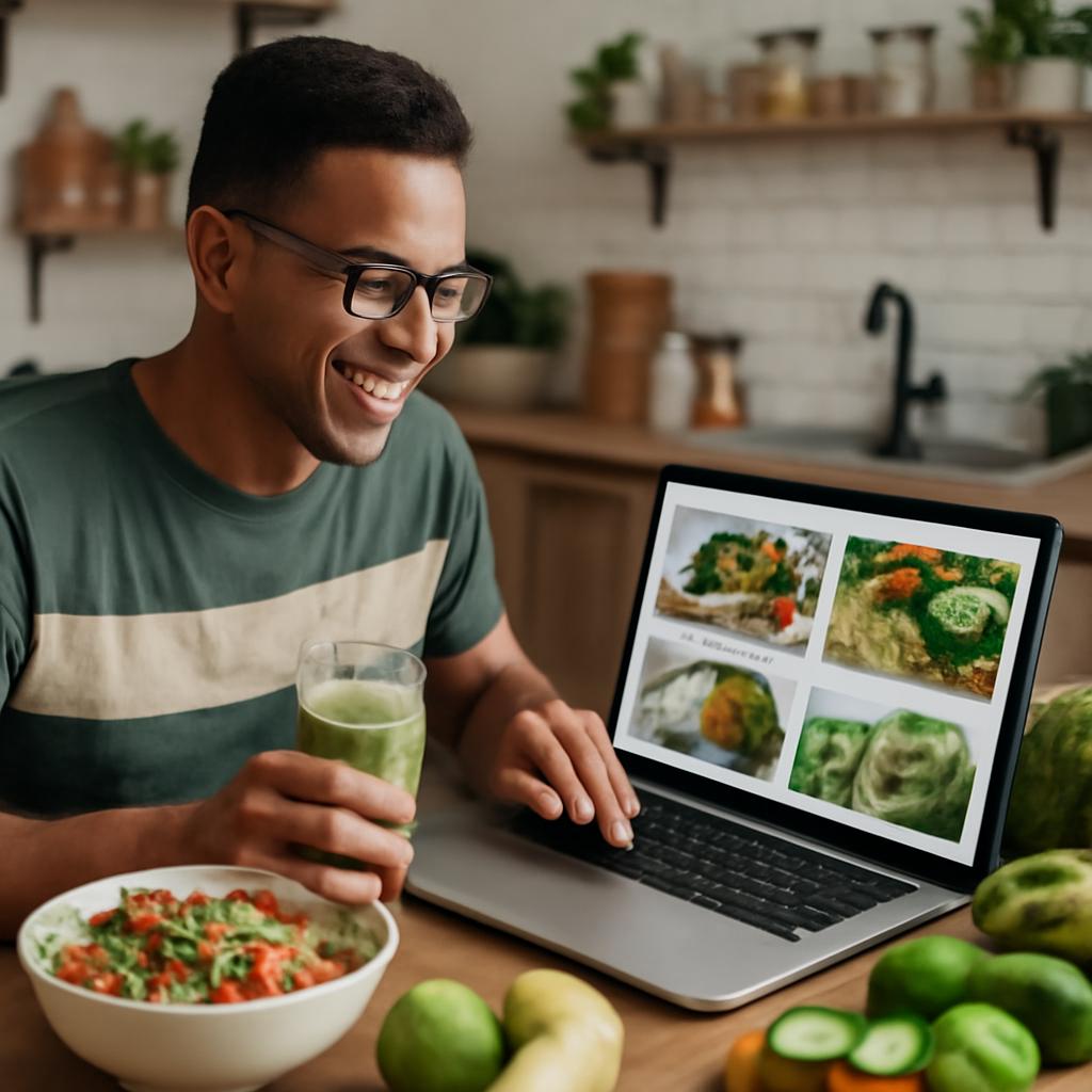 plataforma para compartilhar receitas saudáveis