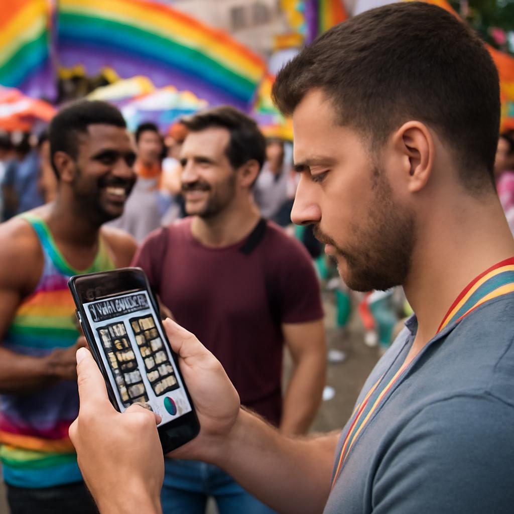 app para conhecer amigos em festivais culturais