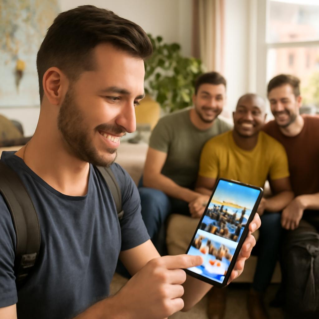 aplicativo para formar grupos de viagem com novos amigos