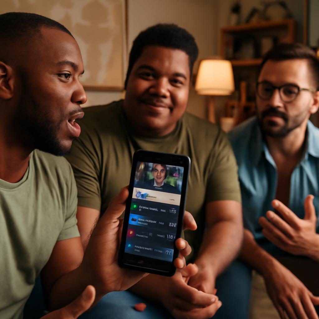 aplicativo para discussões sobre atualidades em grupo
