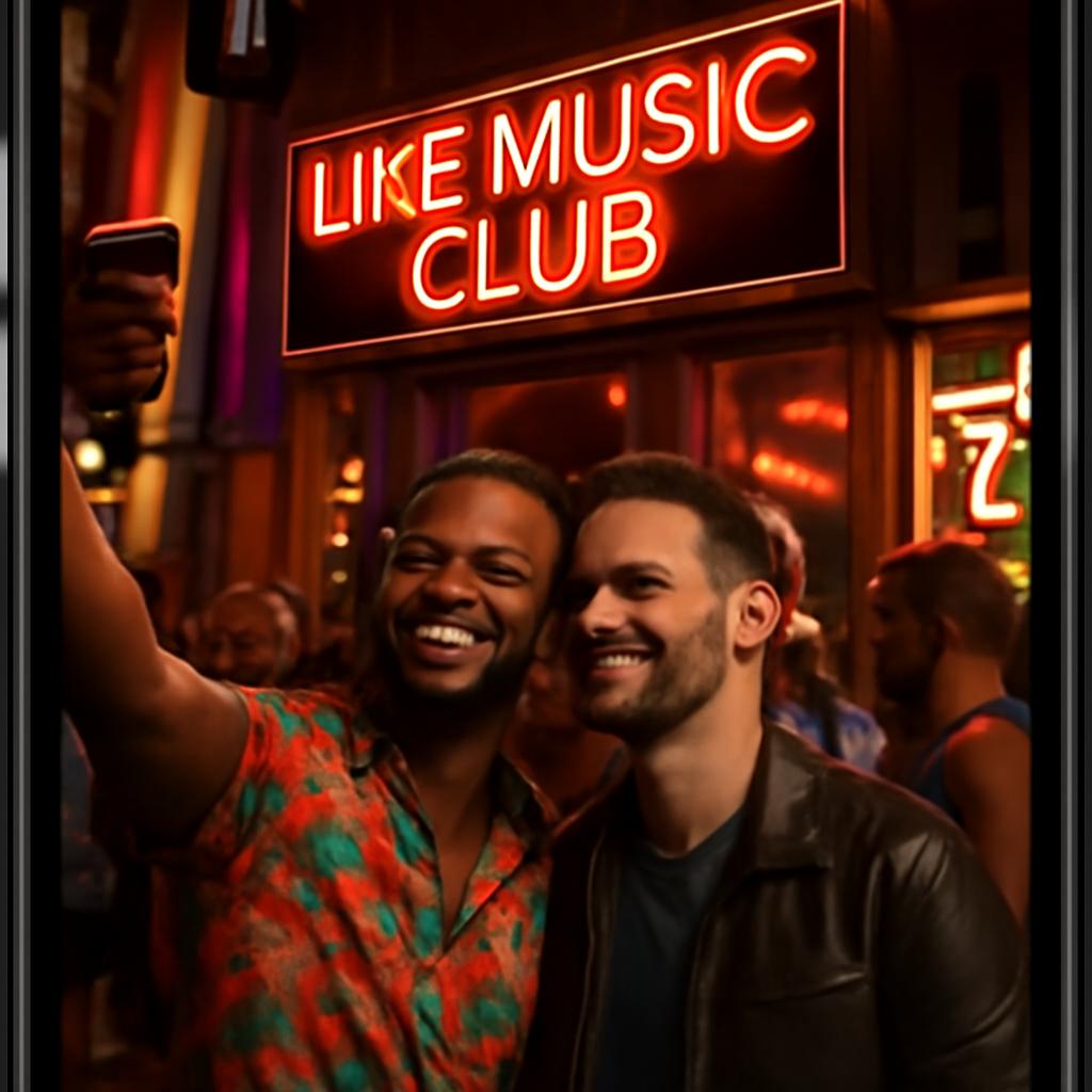 aplicativo para criar clubes de música ao vivo